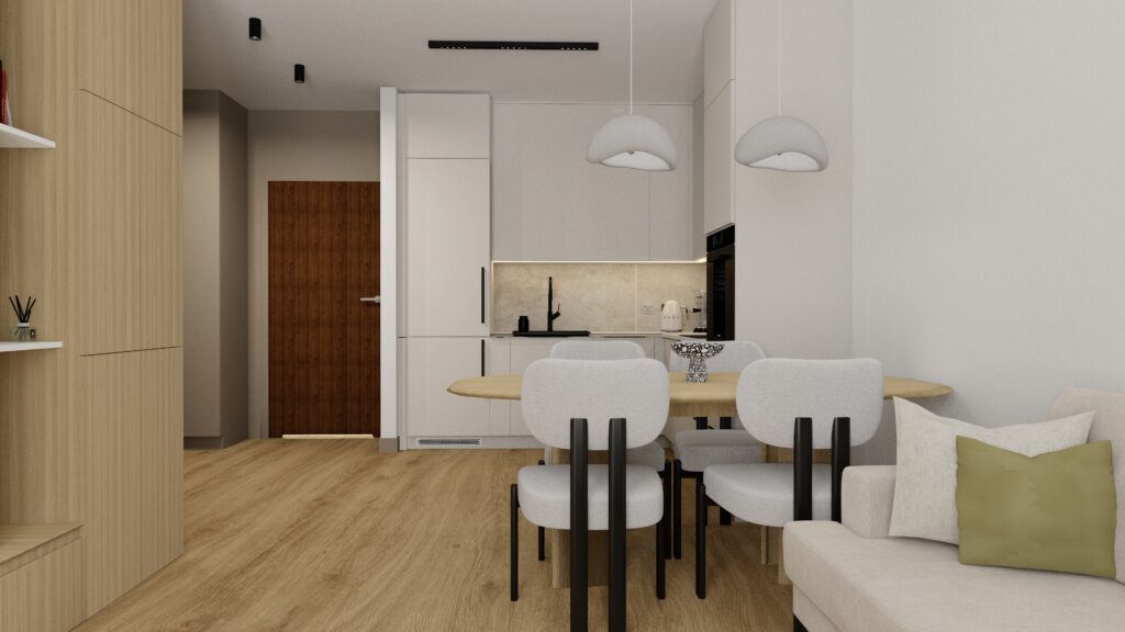 salon z kuchnia projekt wnetrza goleniow
